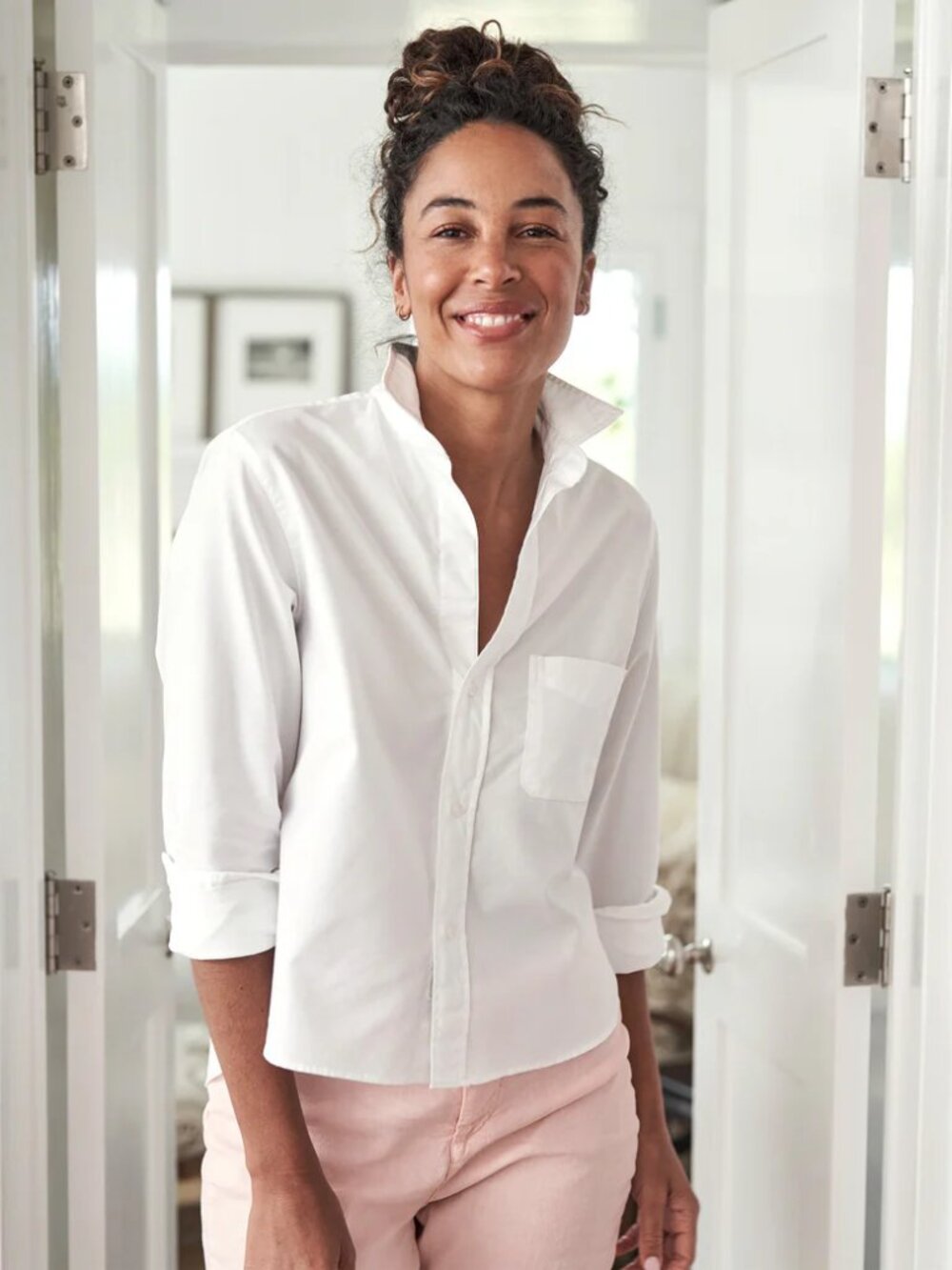 Frank & Eileen Silvio Untuckable Button-Up Shirt